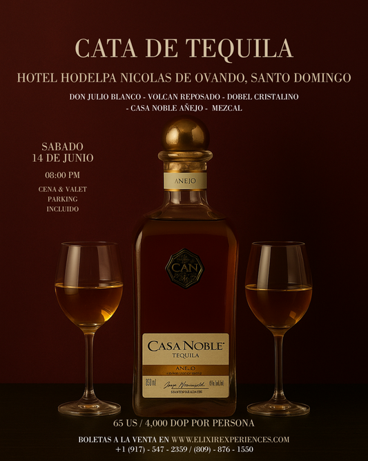 CATA DE TEQUILA - SANTO DOMINGO- SABADO 14 DE JUNIO