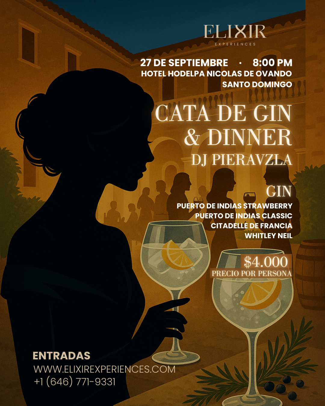 CATA DE GIN - DINNER - DJ