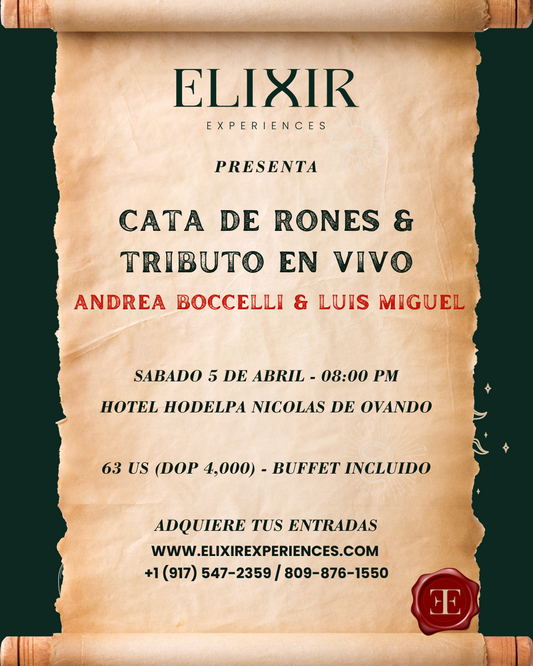 Guests enjoying exclusive rum tasting and live music at Santo Domingo luxury event