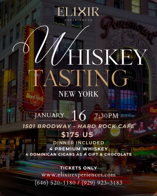 WHISKEY TASTING - HARD ROCK CAFE - NEW YORK