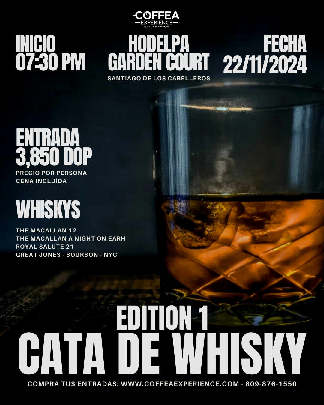 STI - Cata de Whisky - 22/11
